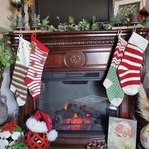 Knit Christmas Stockings (4)